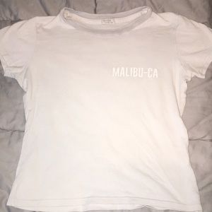 White Malibu shirt